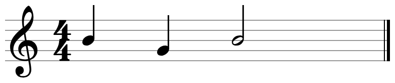 Card 2: a note, a skip down, then a skip back up