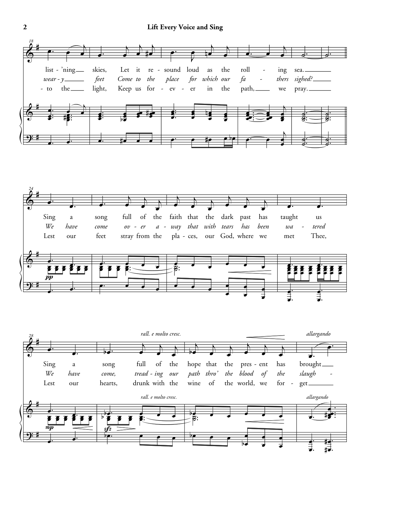 Page 2: Chorus + Verse 2