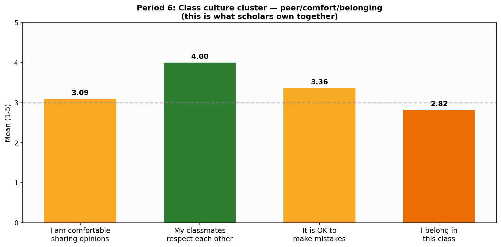 Culture cluster — Period 6